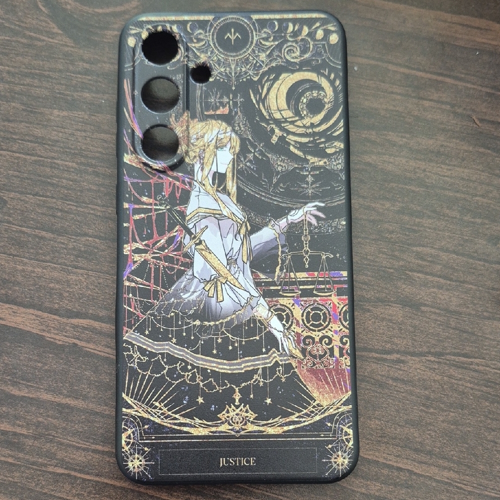 Samsung Black and Gold Artistic Phone Cover